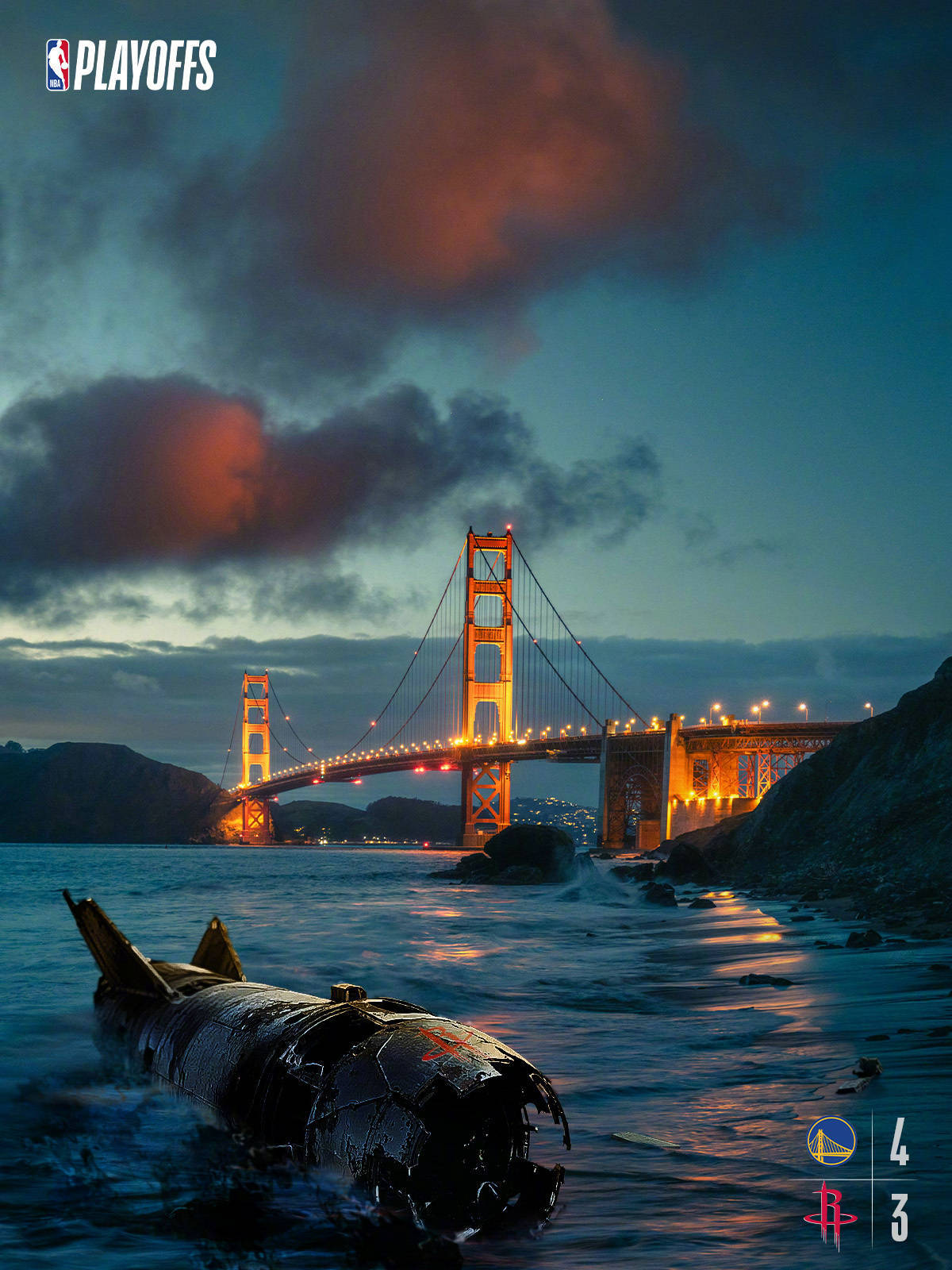 希尔德打出生涯之战，勇士队客场抢七淘汰火箭队