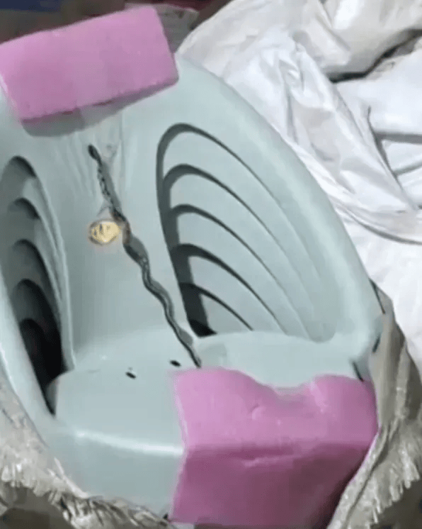 昆明一女子网购塑料凳,拆开竟发现一条蛇被胶带固定粘在椅子上,还在动!